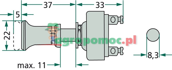 Hella Wyłącznik pociągany | zdjęcie nr 2